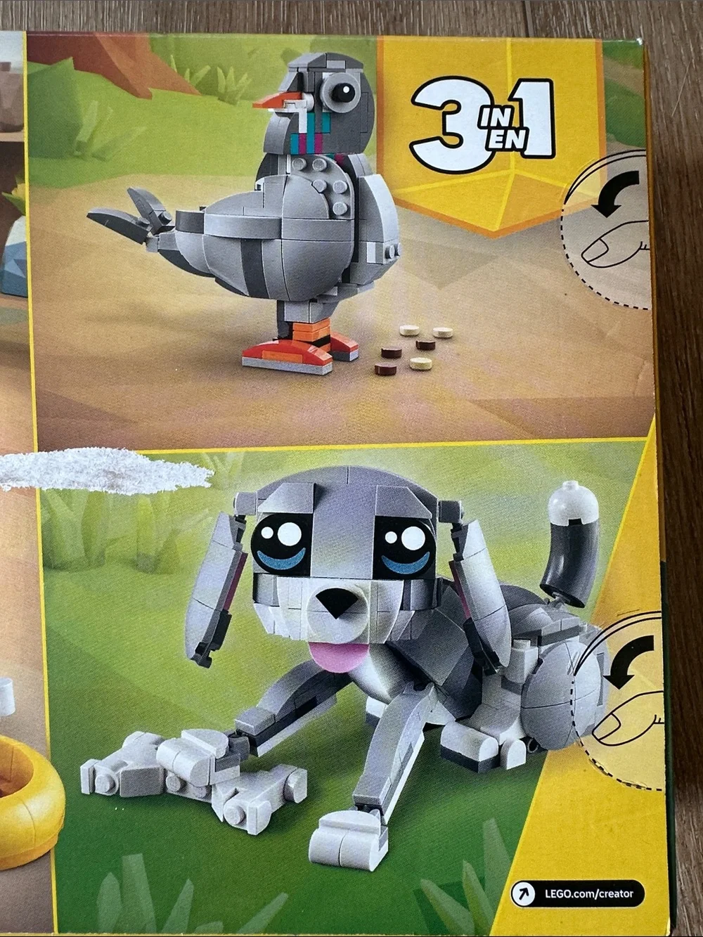 Lego treat animal